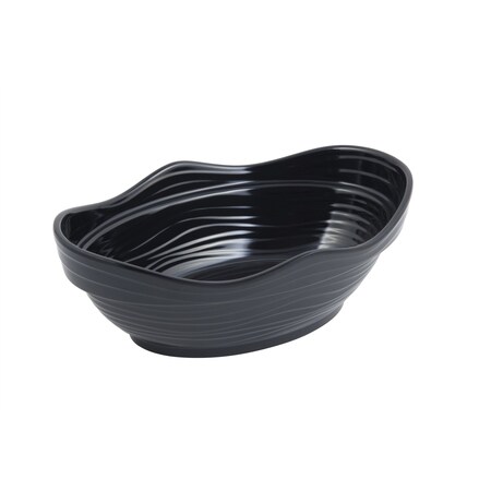 Bon Chef Euro Round Bowl 3Qts. 12"L X 8"W X 4"Deep 53205BLACK